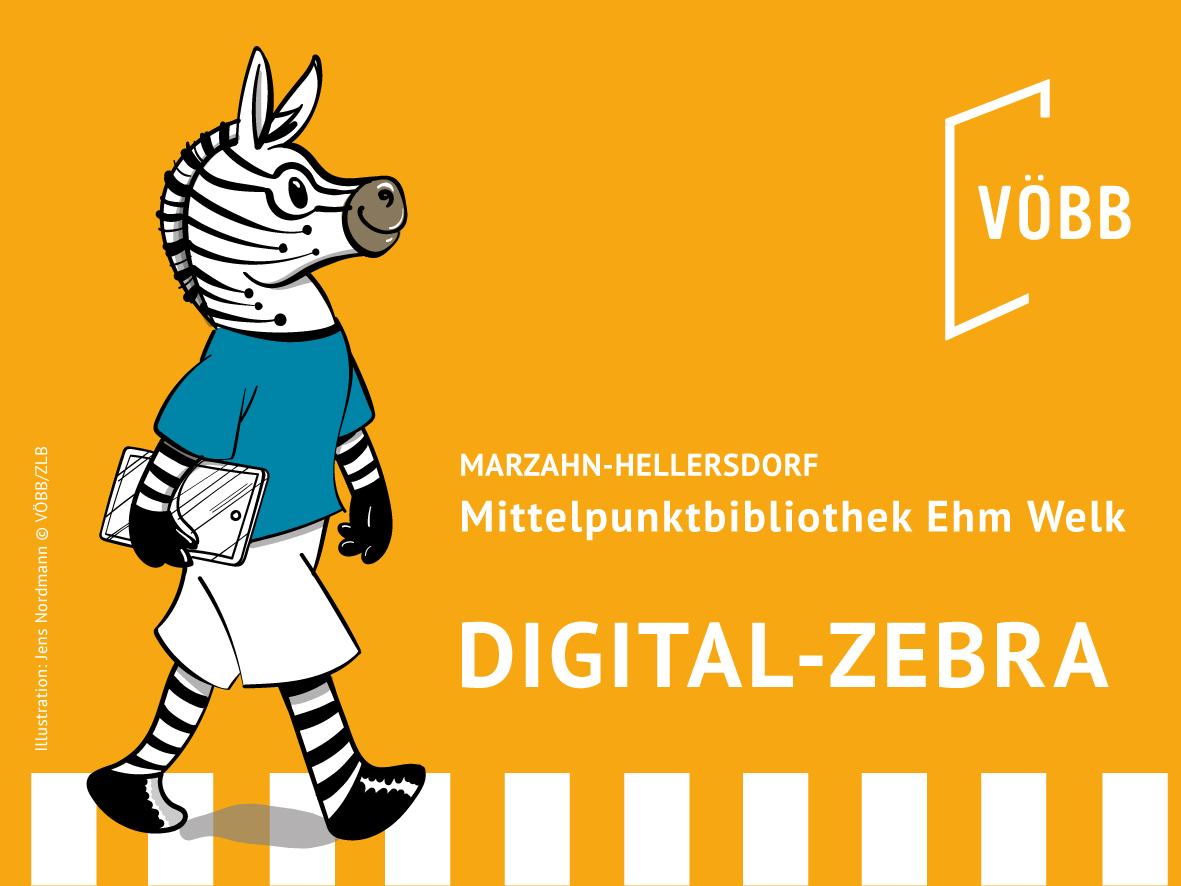 DIGITAL-ZEBRA in der Mittelpunktbibliothek Ehm Welk