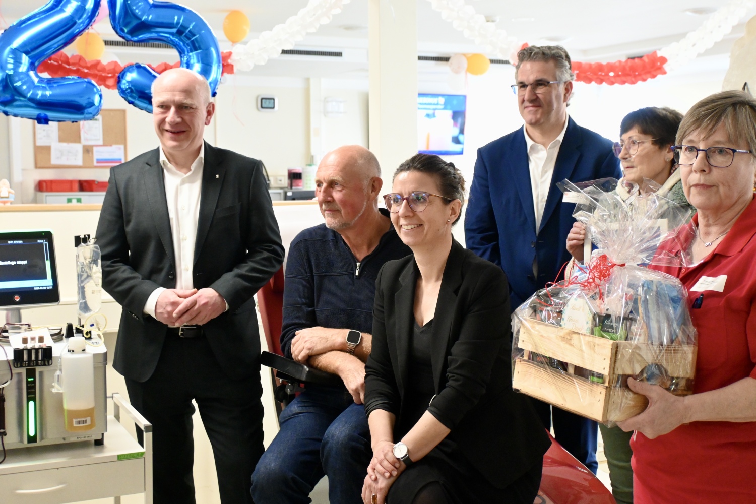 25. Jubiläum im HAEMA Blut- und Plasma-Spendenzentrum Hellersdorf