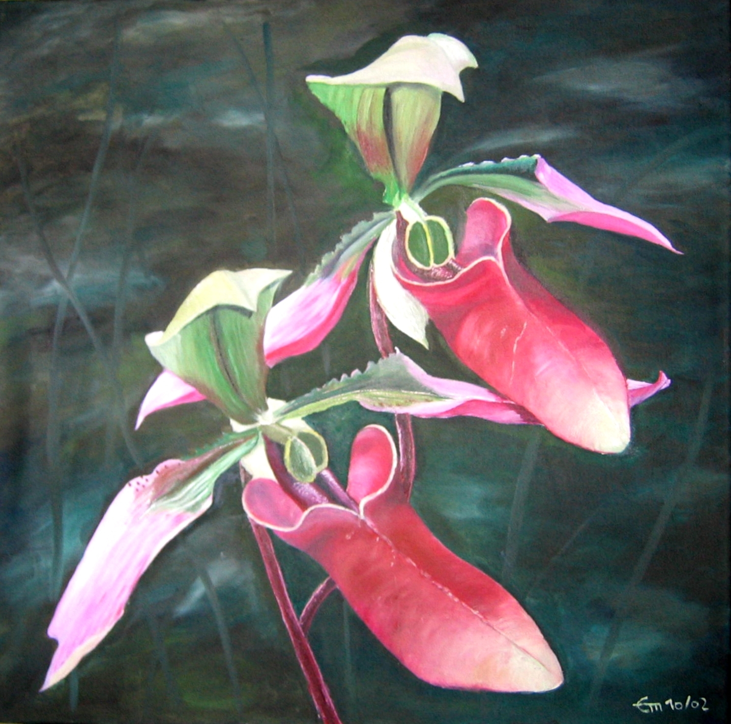 Elvira Mewes "Frauenschuhe in rot"