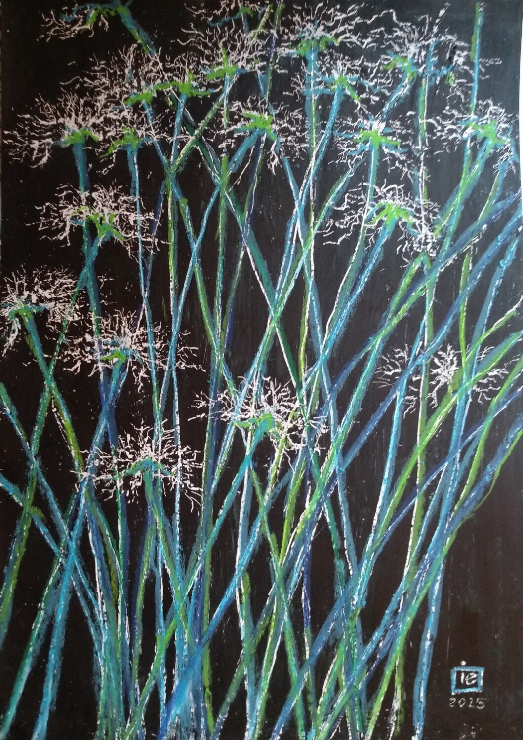 Ingrid Engmann "Blühendes Gras"