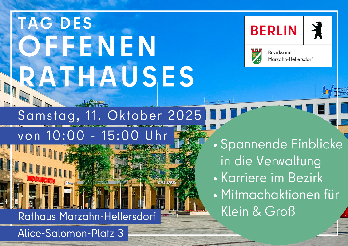 Tag des offenen Rathauses Marzahn-Hellersdorf