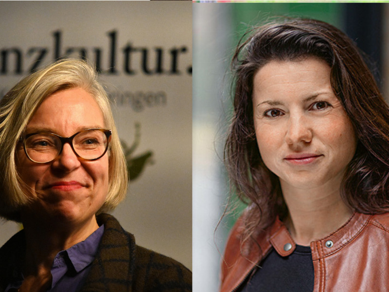 Mark-Twain-Bibliothek: Danuta Schmidt im Gespräch mit Katja Hoyer über ihre Bücher „Diesseits der Mauer“ und „Weimar“