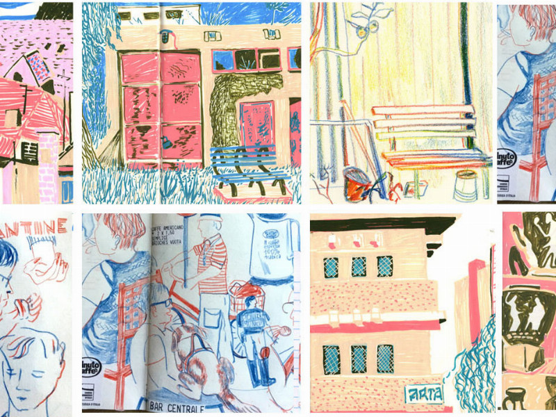 Workshop Urban Sketching mit Illustratorin Arinda Crăciun
