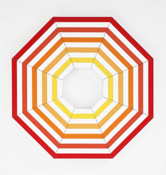 Neue Ausstellung im Schloss Biesdorf: Idee+Raum | Bild: o. T. (Sound), 2015, Lack