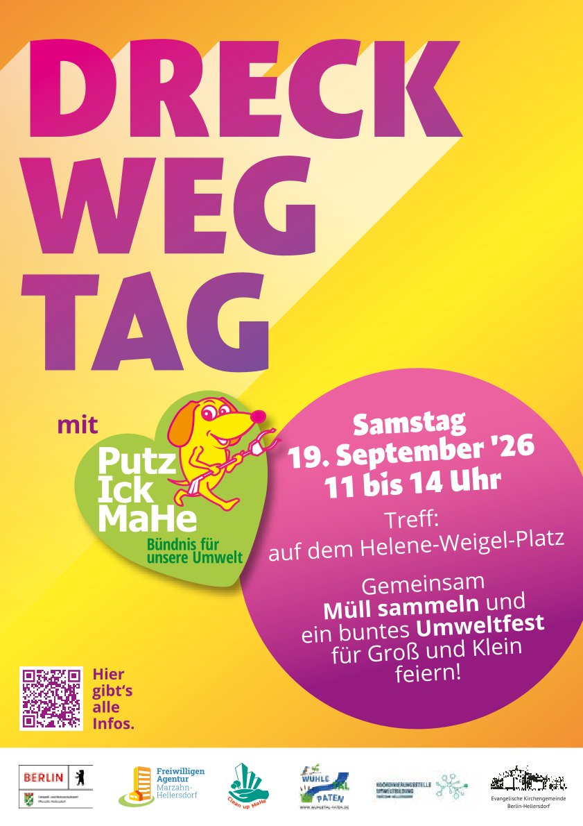 Dreck-weg-Tag mit PutzIck MaHe am 19. September 2026 | Seite 1