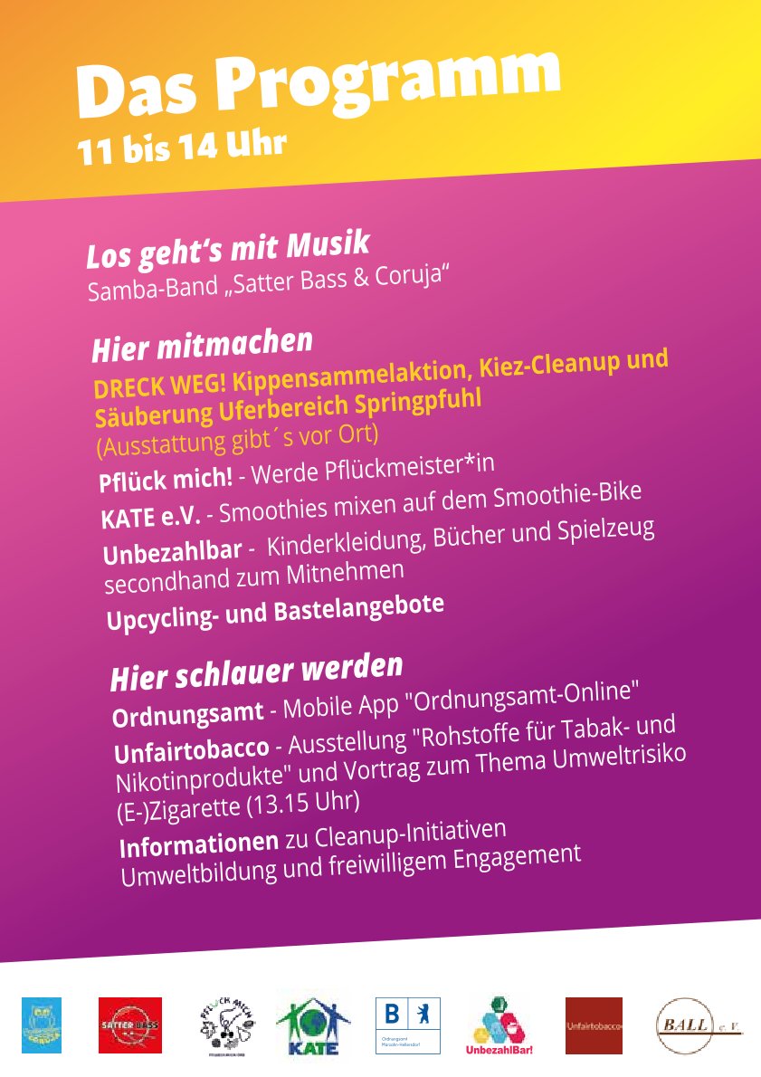 Dreck-weg-Tag mit PutzIck MaHe am 19. September 2026 | Seite 2