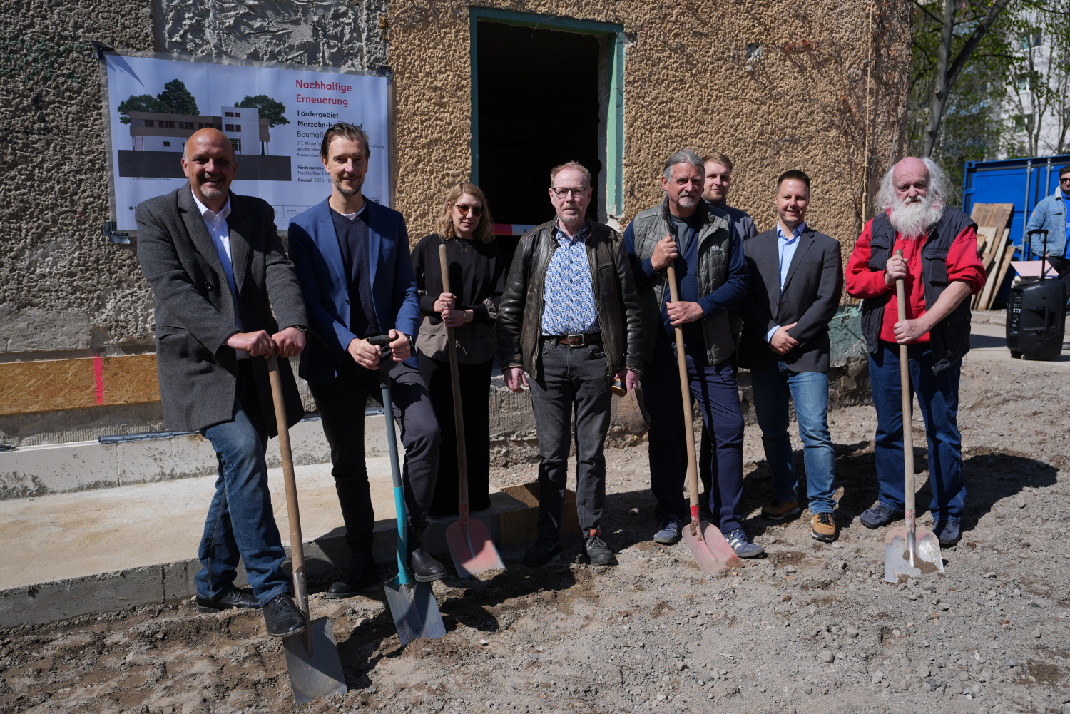 Grundsteinlegung JFE Die Klinke