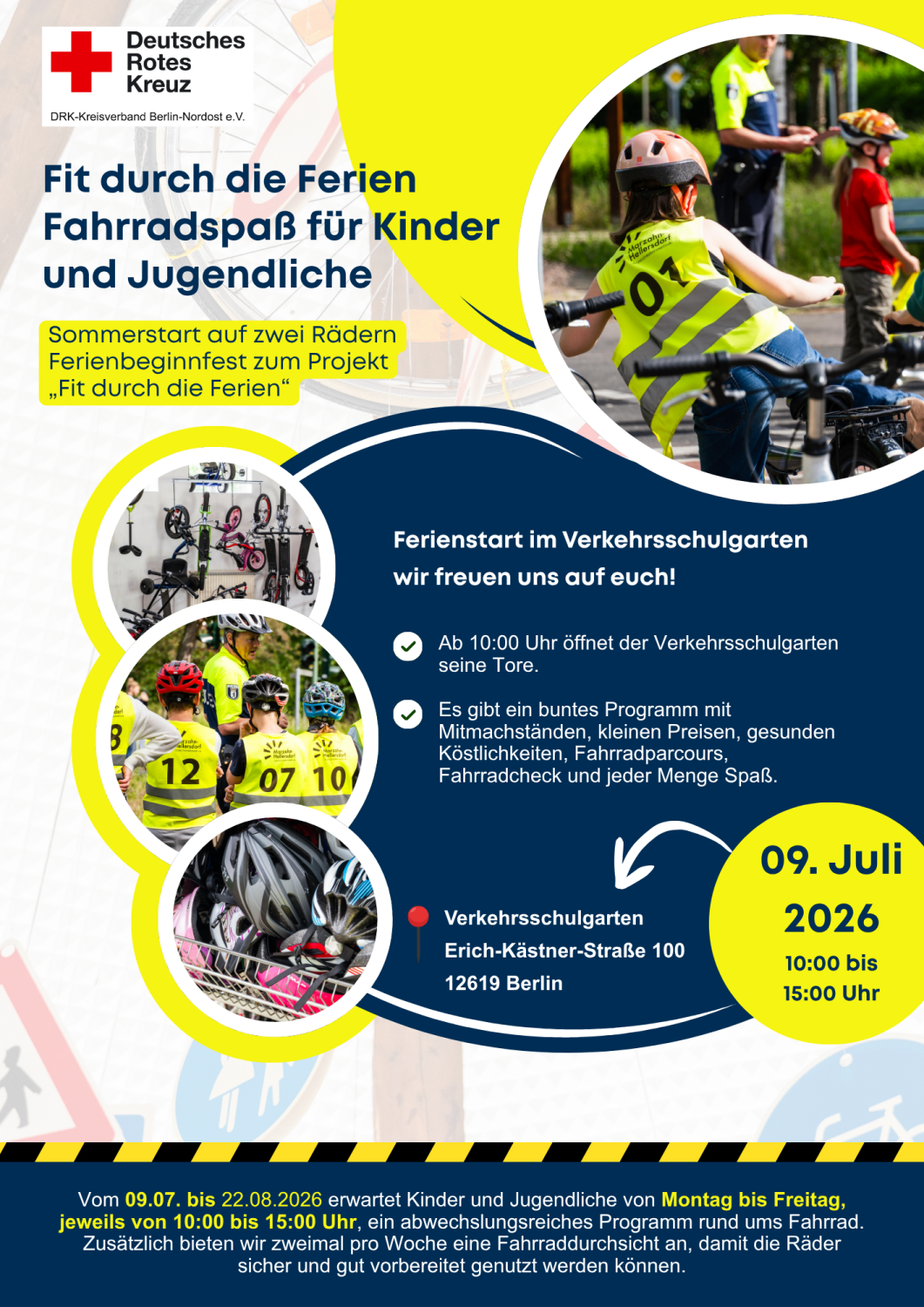 Fit durch die Ferien – Fahrradspaß für Kinder und Jugendliche