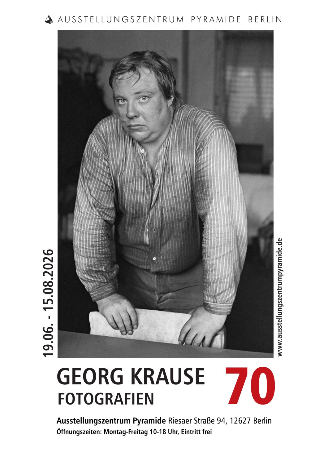 „Georg Krause 70 – Fotografien“: Jubiläumsausstellung in Marzahn-Hellersdorf