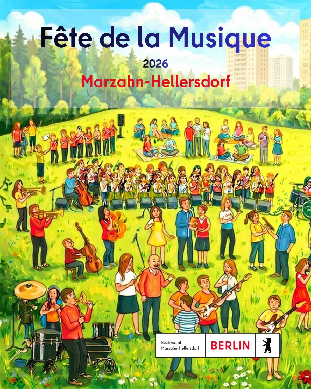 Fete de la Musique 2026 Marzahn-Hellersdorf