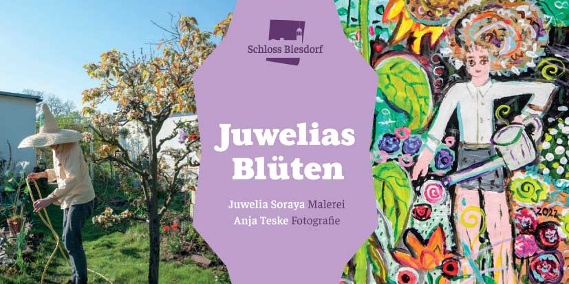Neue Ausstellung im Schloss Biesdorf: Juwelias Blüten