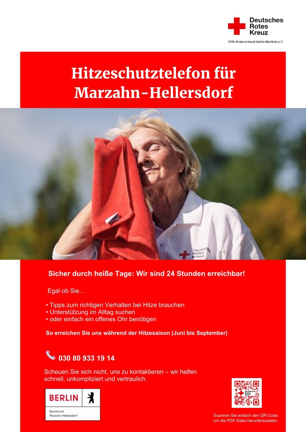 Hitzeschutztelefon Sommer 2026