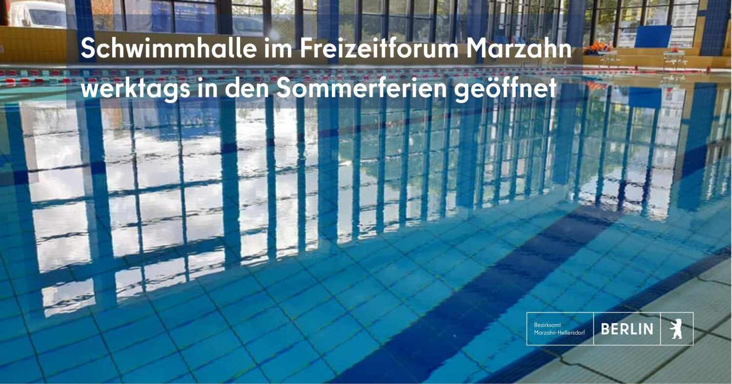 Schwimmhalle im Freizeitforum Marzahn