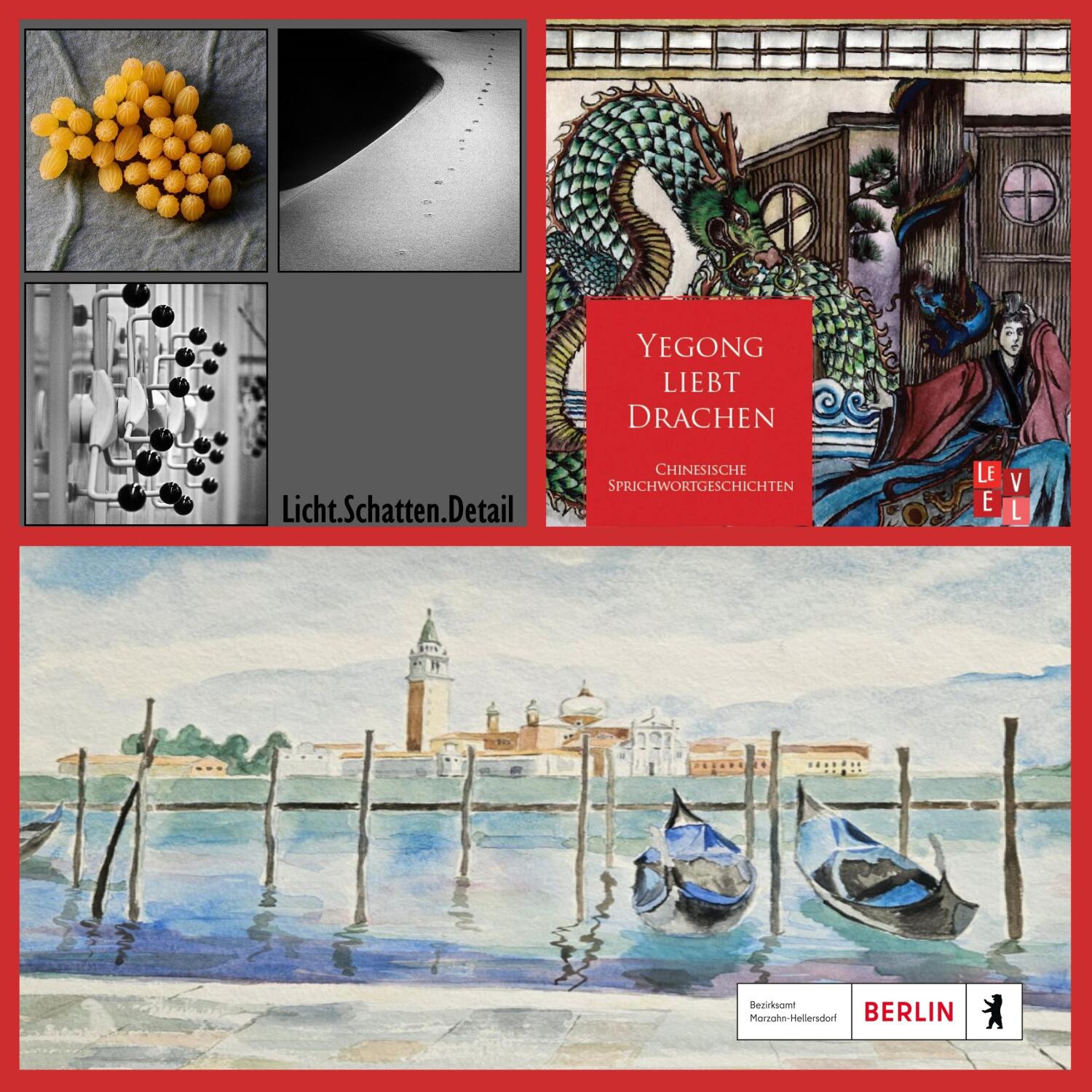 Ausstellungen und Lesung in der Mark-Twain- und Stadtteilbibliothek Kaulsdorf
