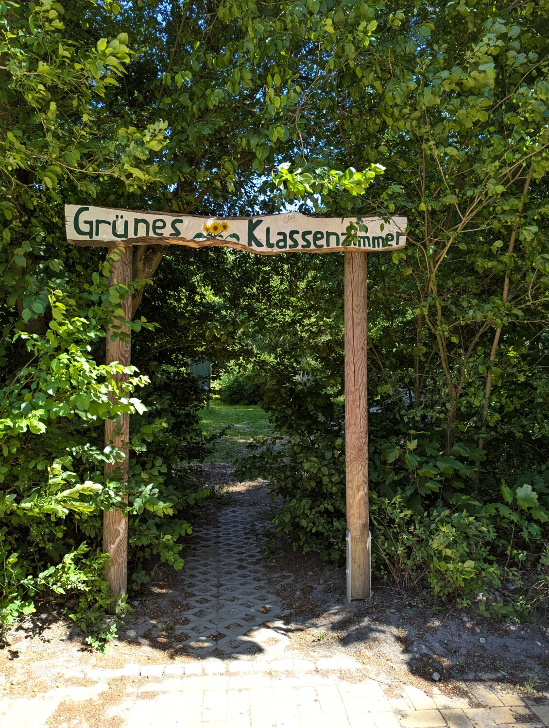 "Grünes Klassenzimmer" der Rudolf-Virchow-Oberschule