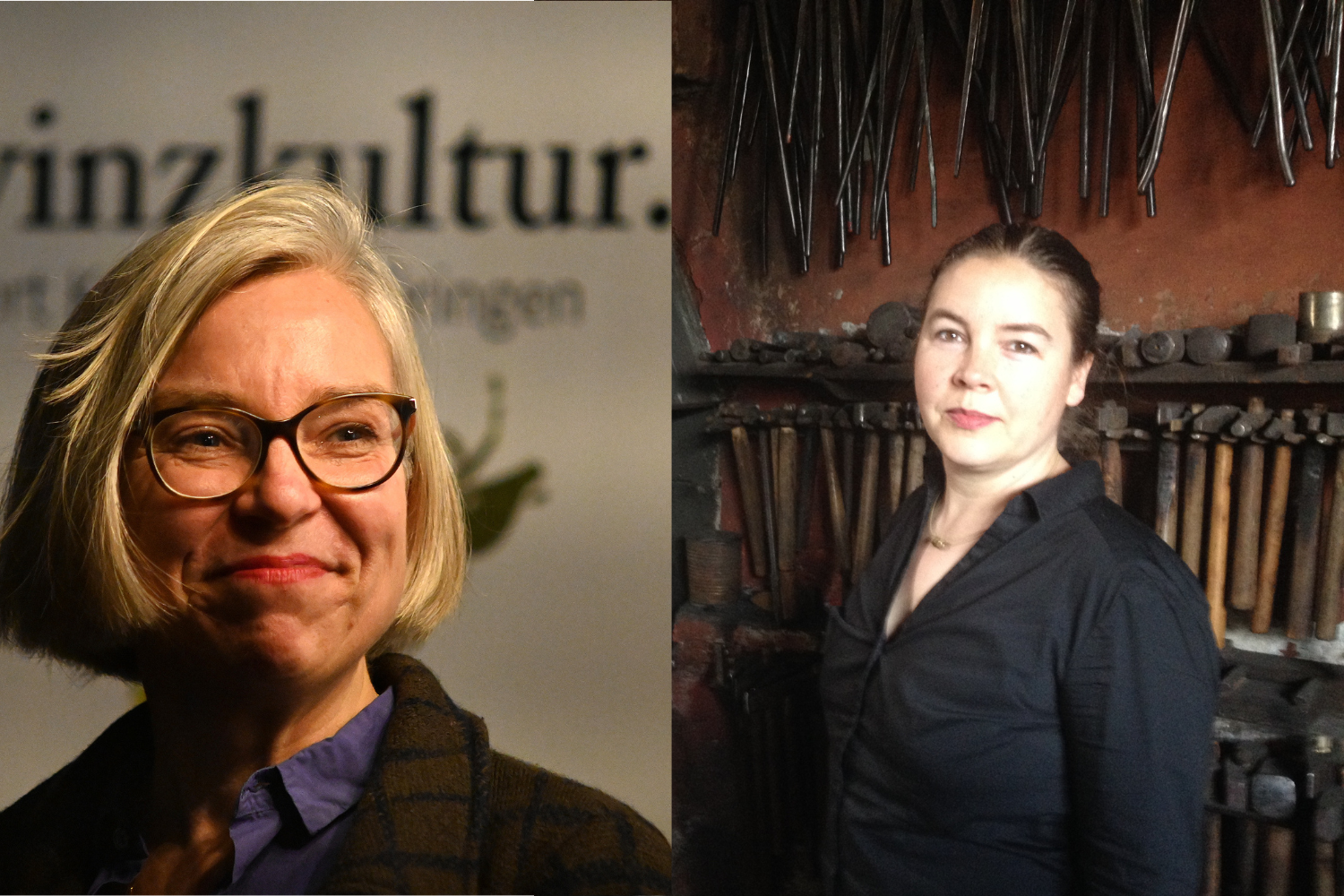 Gesprächsrunde mit Danuta Schmidt und Coco Kühn über den Metallkünstler Fritz Kühn