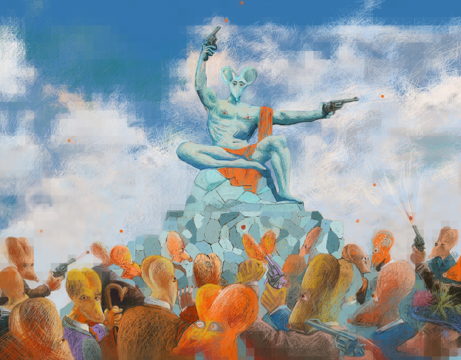 Stefan Roloff "Sharing Bullets!", 2026