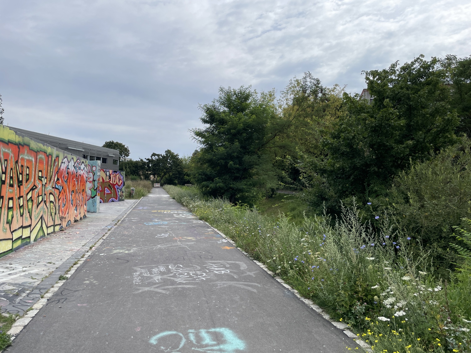 Graffiti-Wand