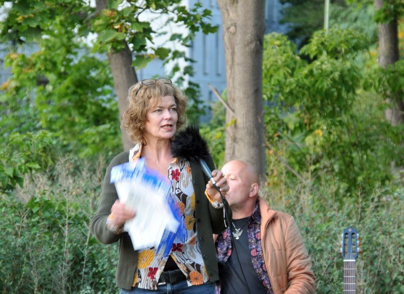 „Lange Tafel der Nachbarschaft“ am Sonnengarten - Ansprache Susanne Yacoub