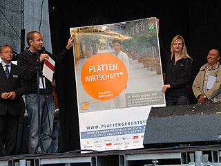 Plakat Plattenwirtschaft