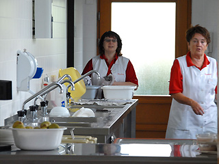 Küche des Sartre-Gymnasiums