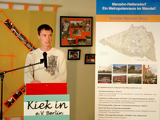 Innenansicht beim Verein Kiek in