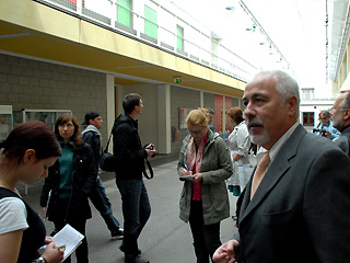 Innenansicht des Sartre-Gymnasiums