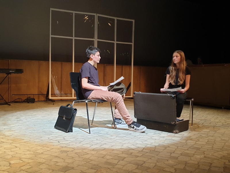 Szenische Lesung des Französischen Gymnasiums "Verbotene Liebe - Rassismus per Gesetz"