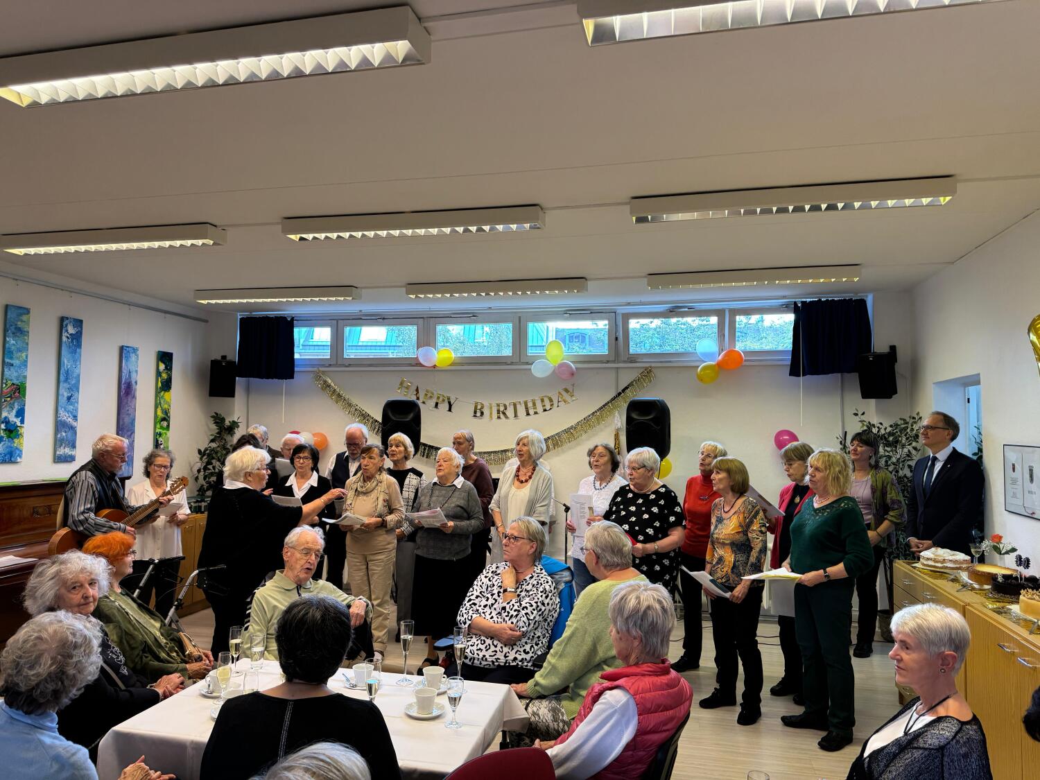 Senior*innen Chor der Begegnungsstätte Spandauer Straße