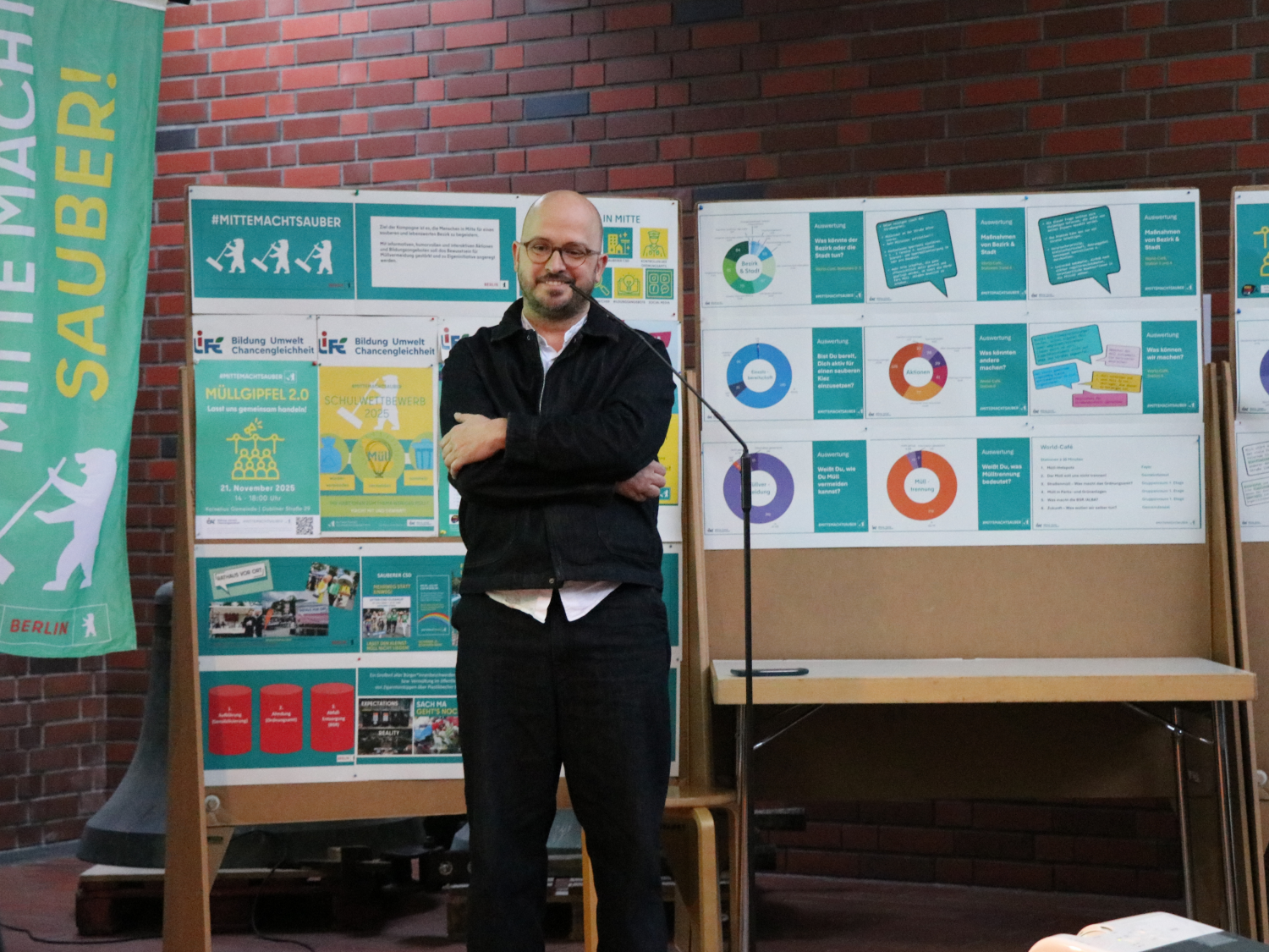 Bezirksstadtrat-Schriner-Muellgipfel