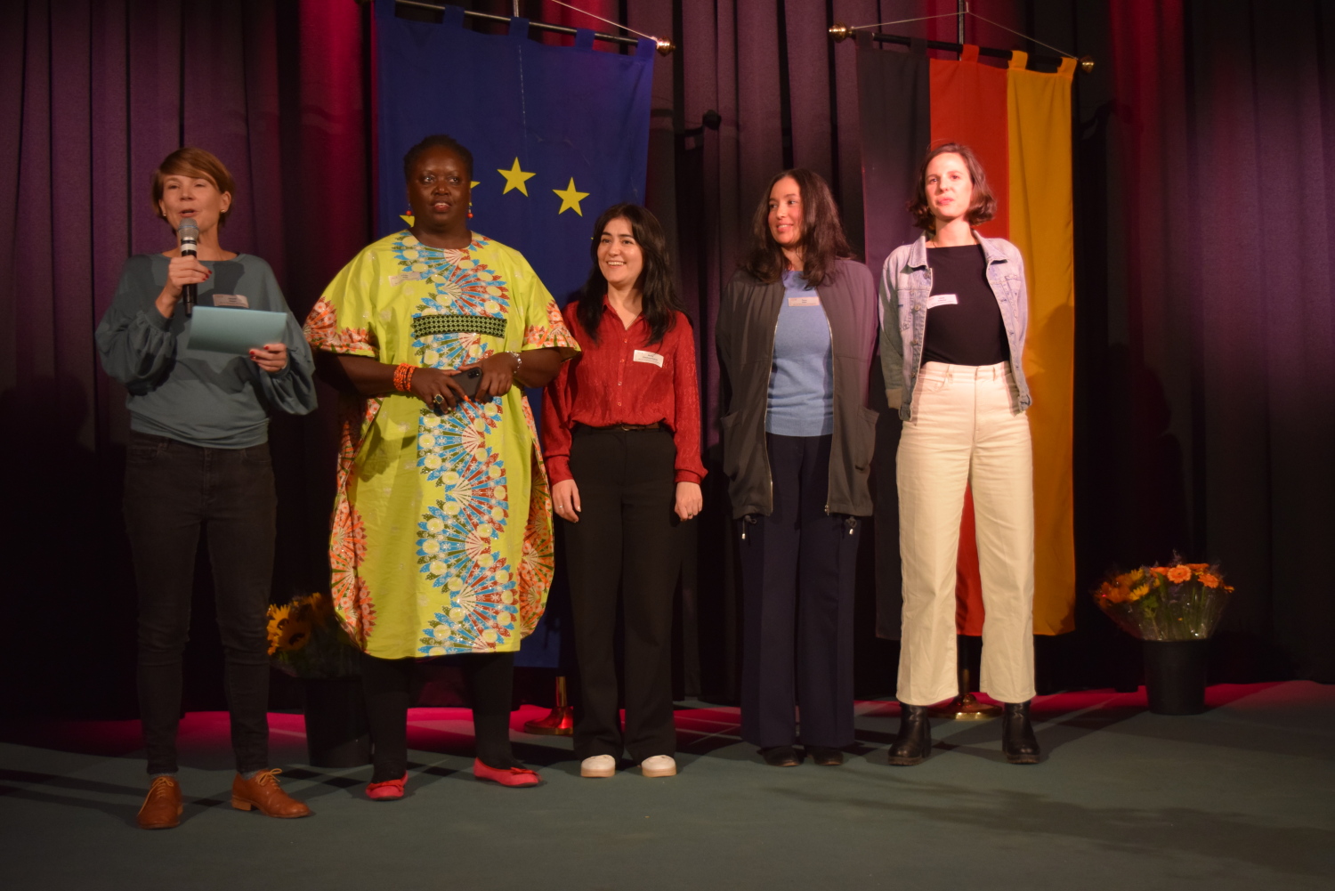 Das Team des Büros für Partizipation und Integration hatte die Idee zur Einbürgerungsfeier.