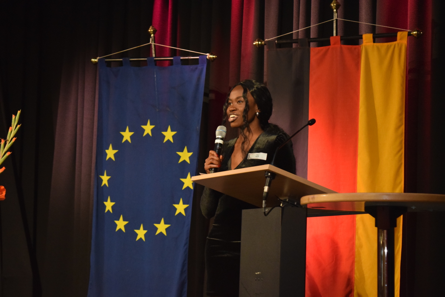 Mary Nyarko aus Ghana schätzt an ihrer neuen Heimat die Freiheit, die Demokratie und die Rechtstaatlichkeit.