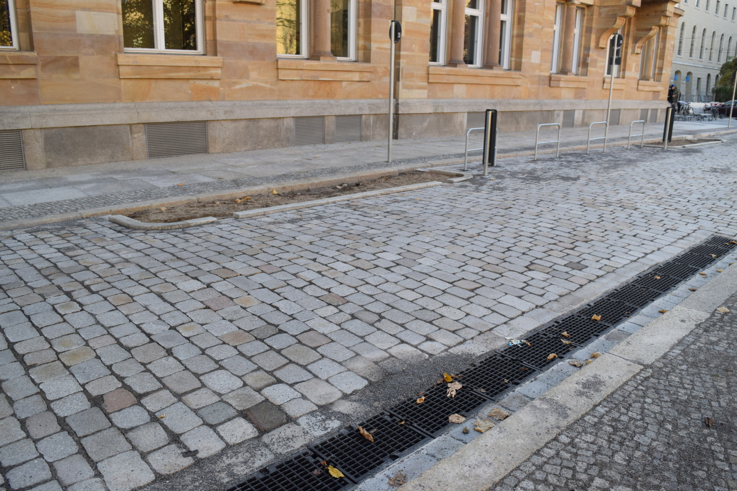 Die beiden Grünen Gullys sollen noch im Herbst bepflanzt werden.