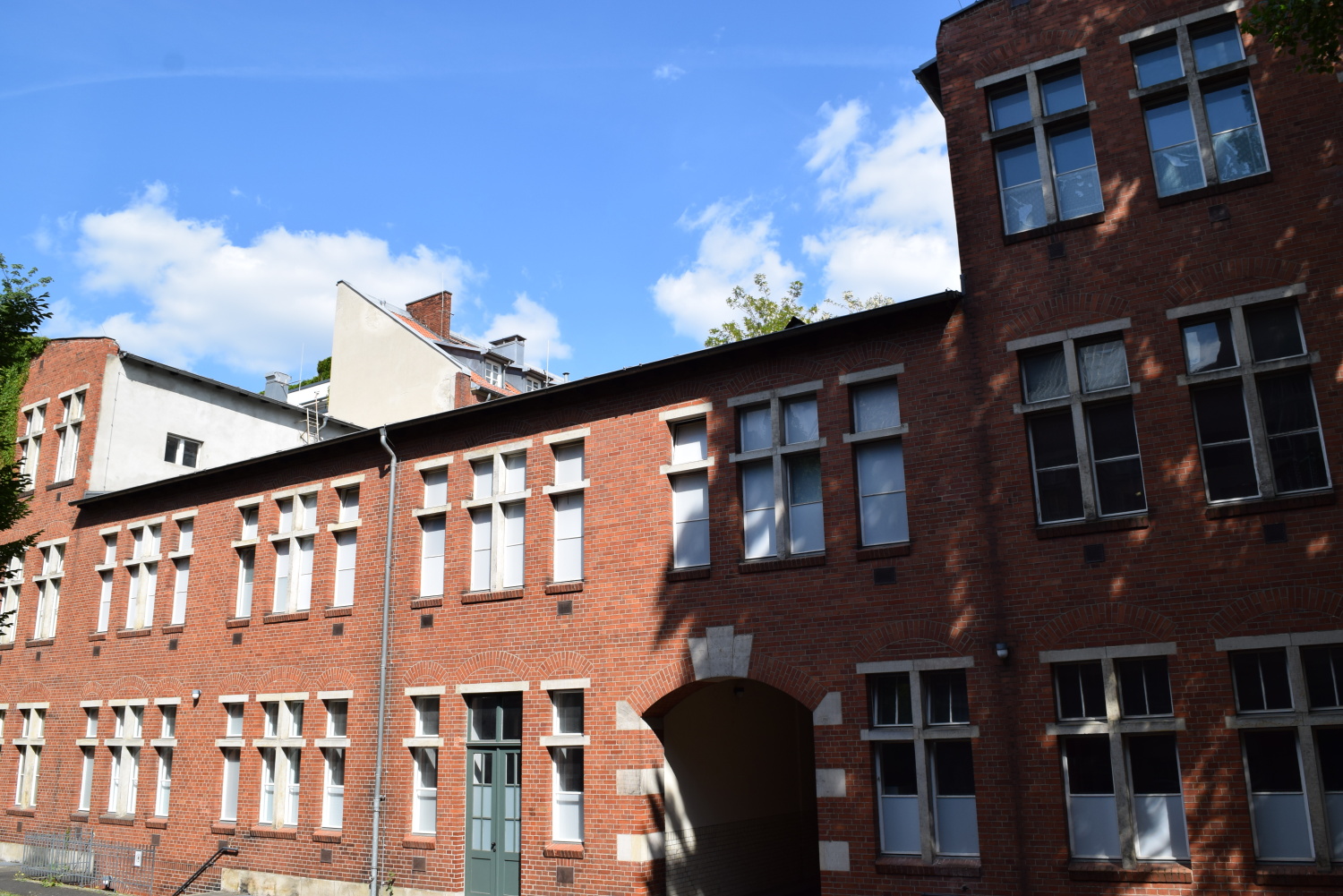 Backsteinbau Franz-Mett-Sporthalle