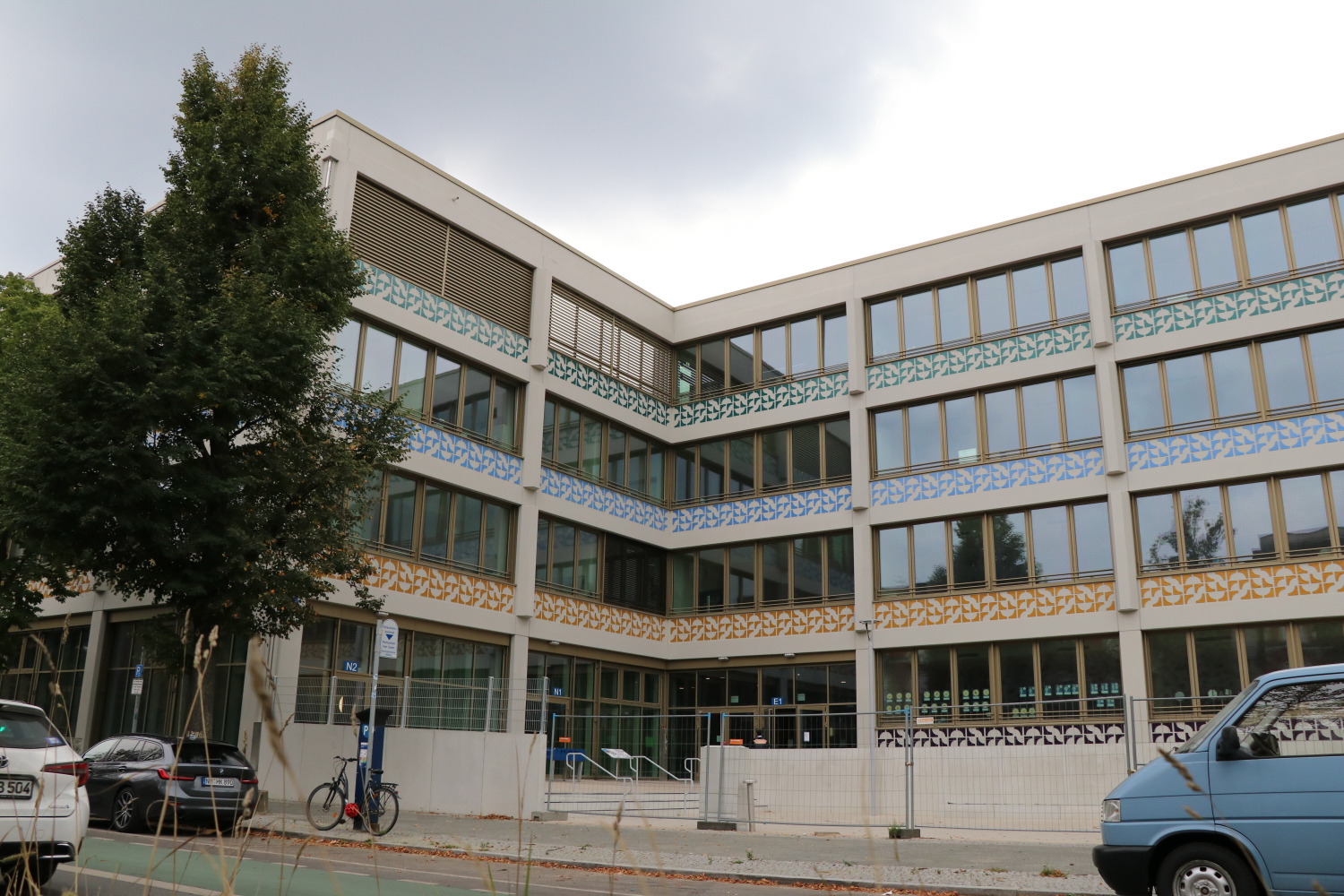 Außenansicht der neuen Anna-Lindh-Schule