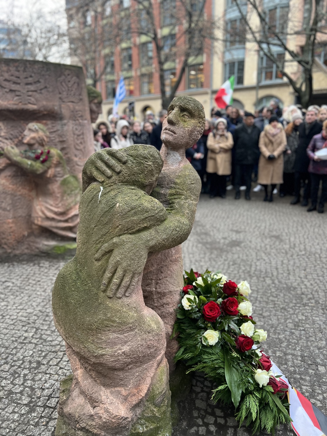 Denkmal an der Rosenstraße von Ingeborg Hunzinger