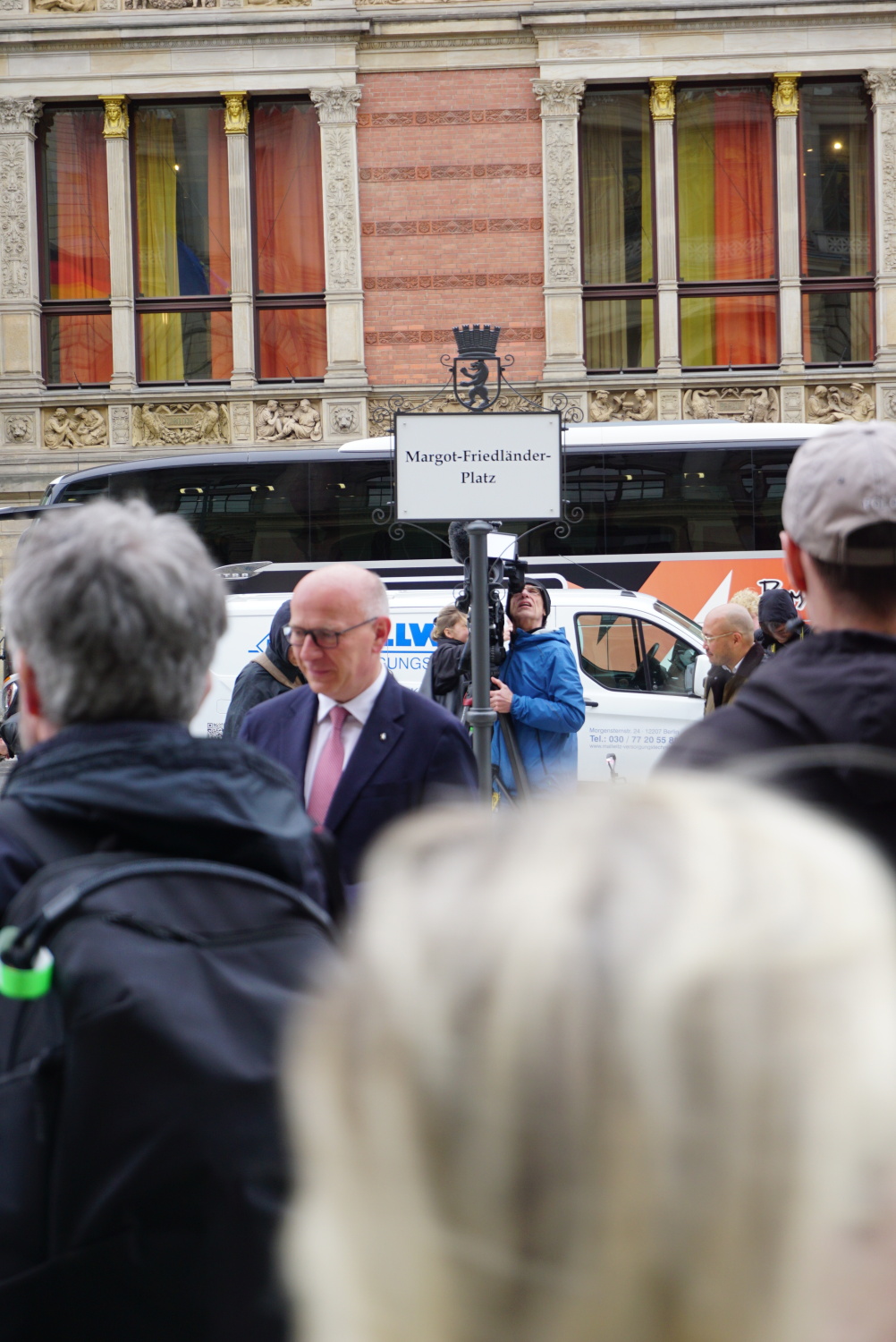 Umbenennung Margot Friedländer Platz