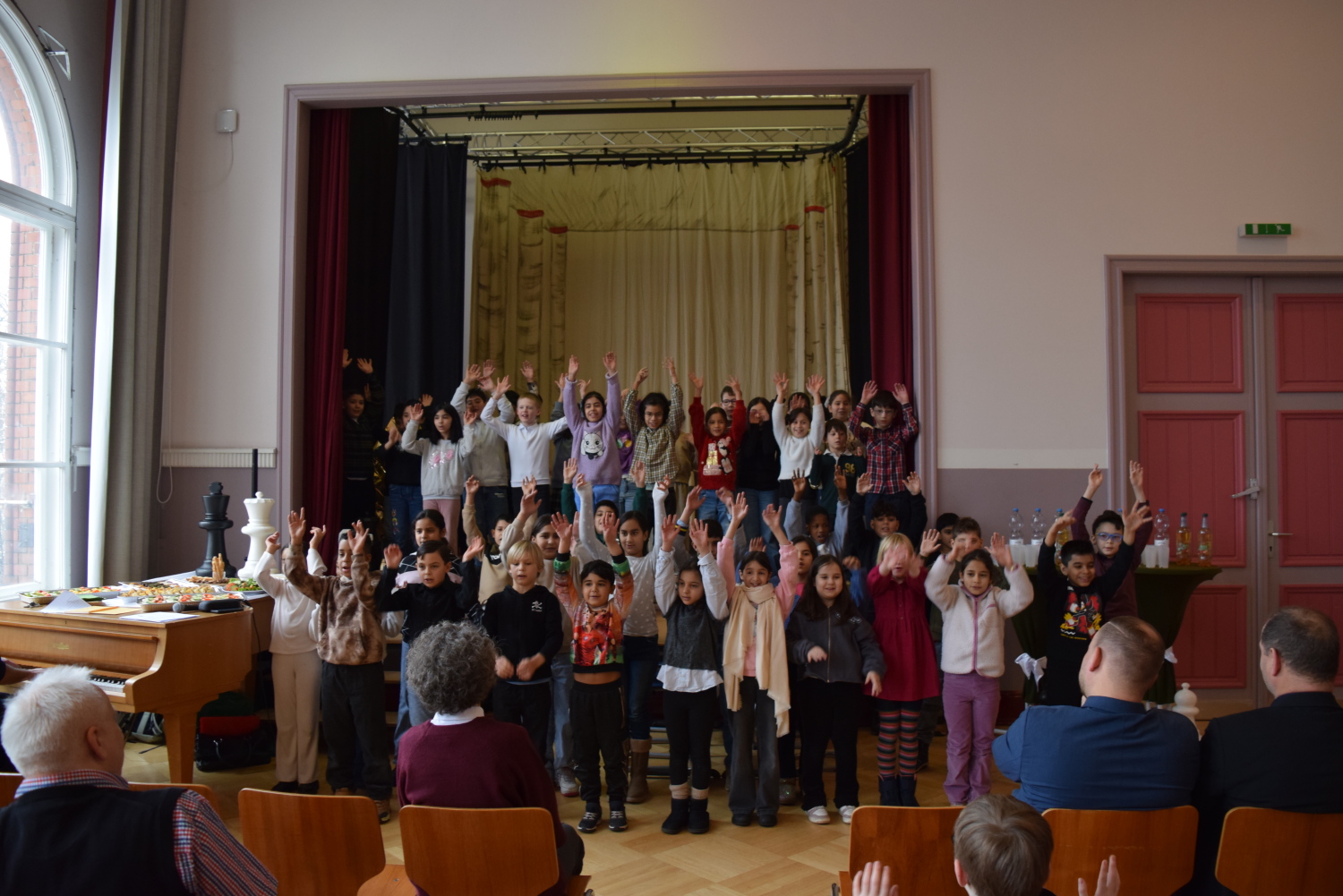 Zur Auszeichnung gab es ein musikalisches Ständchen.