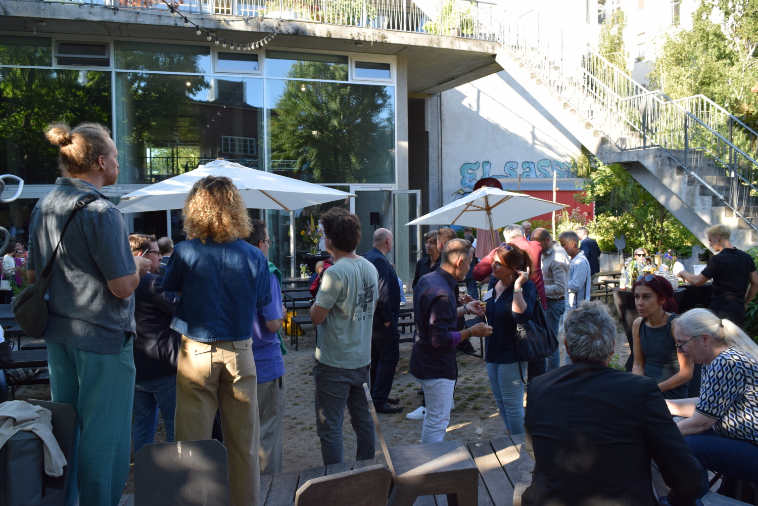 Sommerfest der Wirtschaft im Lobe Block.