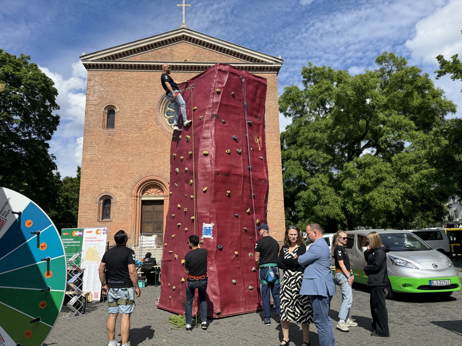Kletterturm auf dem Leo