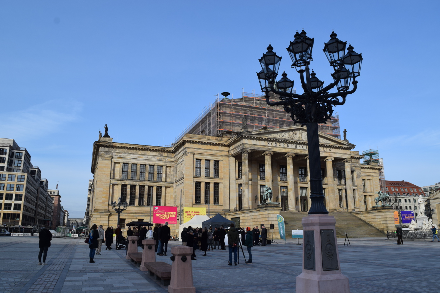 Vor dem Konzerthaus sollen wieder Veranstaltungen wie das Classic Open Air und der Weihnachtsmarkt stattfinden.