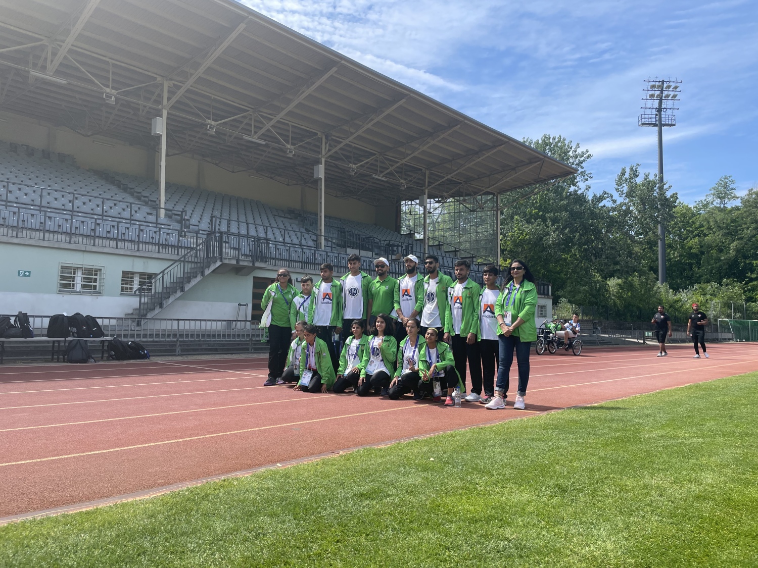 Gruppenbild eines Teams der pakistanischen Delegation