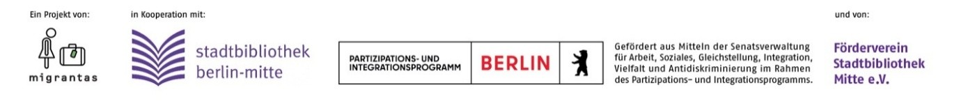 Logobanner Migrantas-Kooperationsprojekt