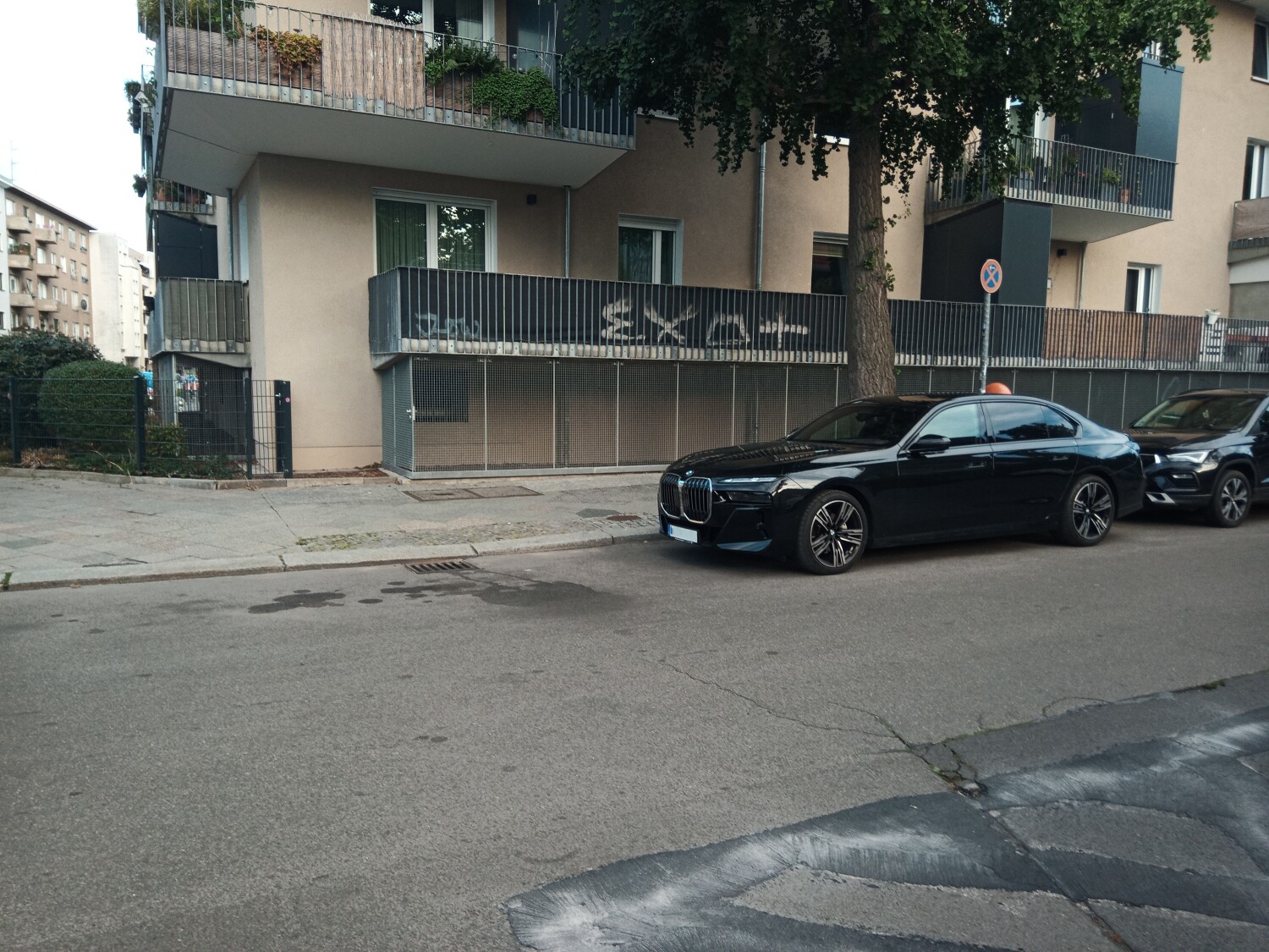 Adolfstraße West – Bestand vor der Maßnahme