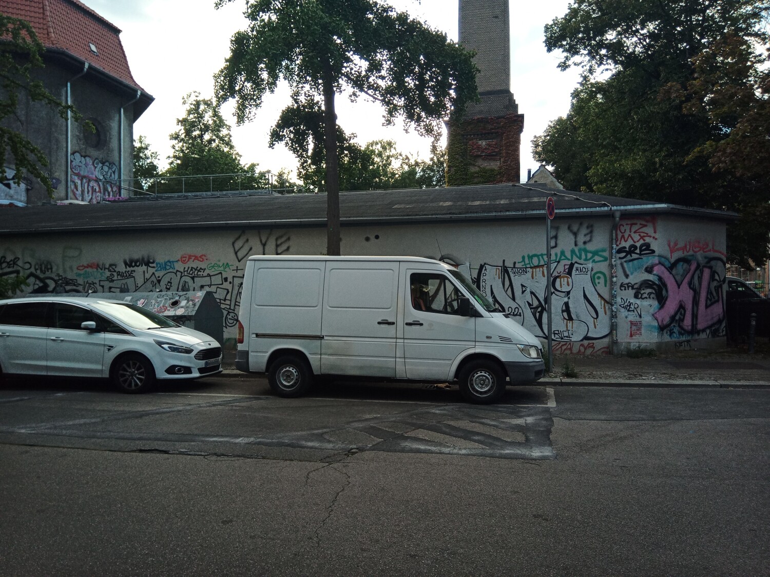 Adolfstraße West – Bestand vor der Maßnahme