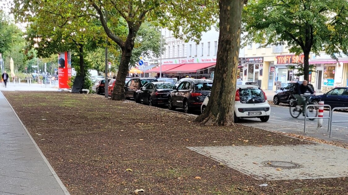 Entsiegelungsmaßnahme in der Triftstraße