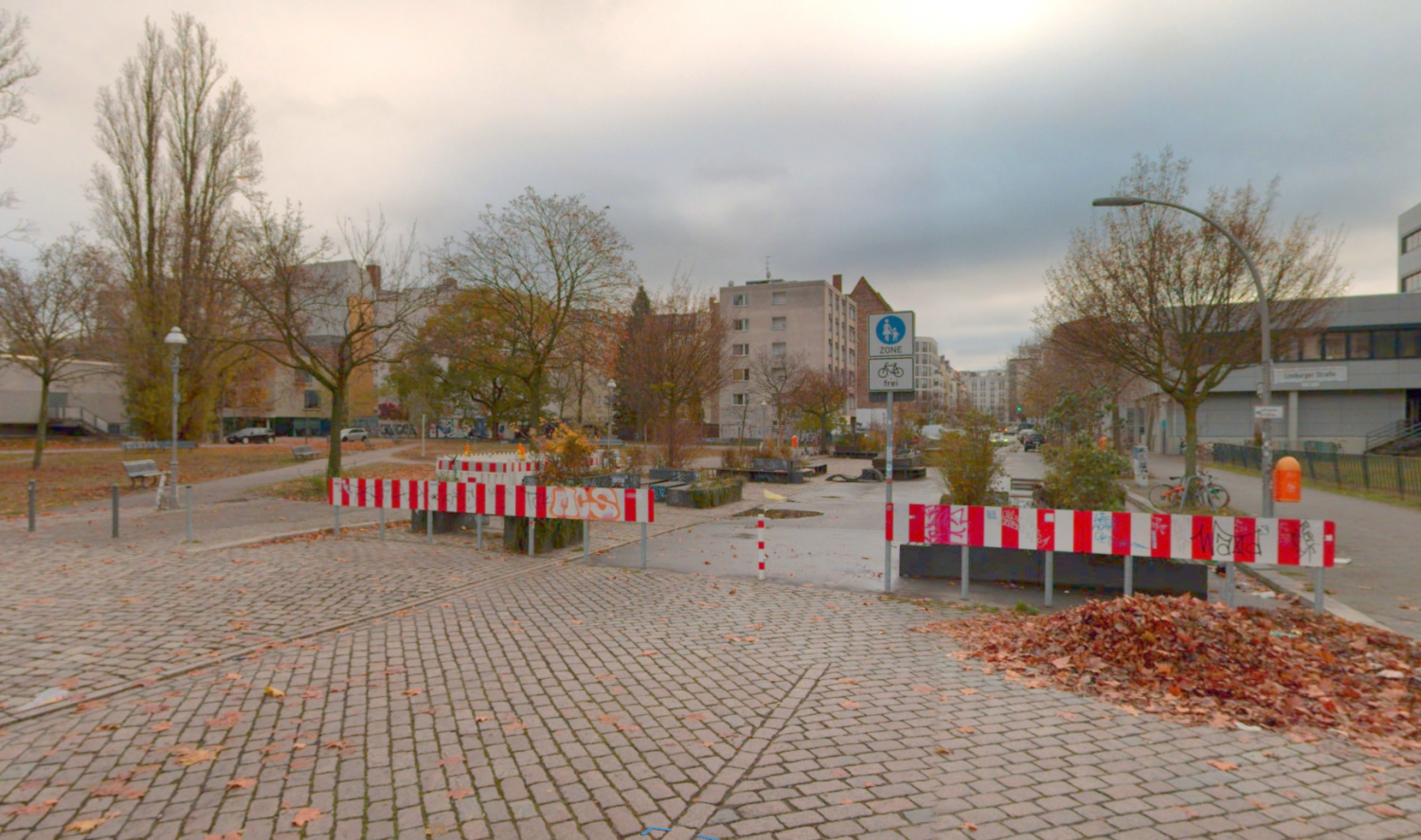 Genter Straße vorher