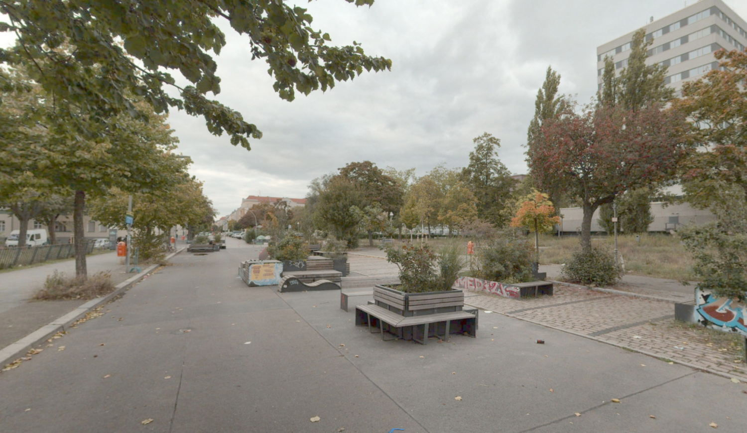 Genter Straße vorher