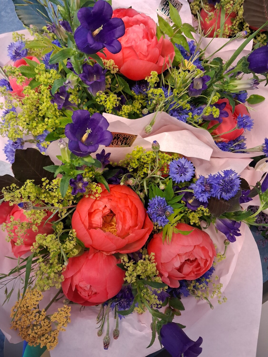 Blumen zur Preisverleihung