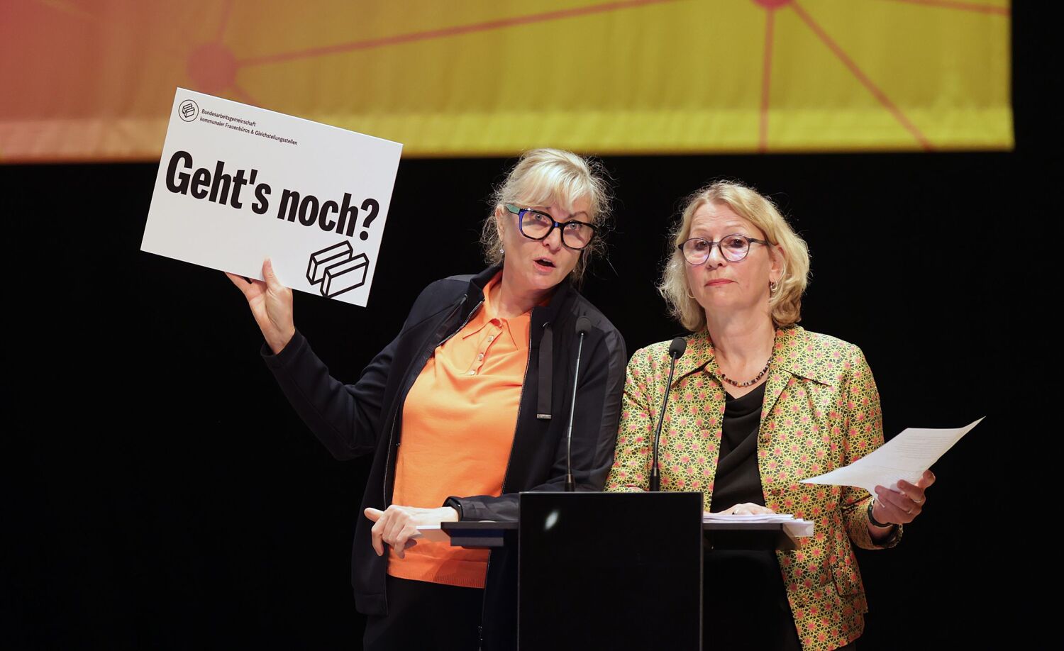 Rede der Sprecherinnen